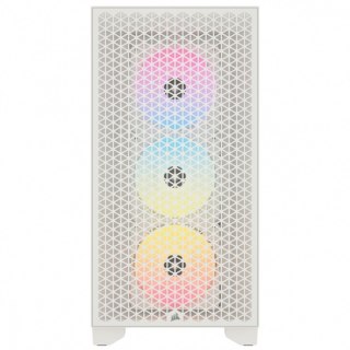 Obudowa 3000D Airflow RGB TG Mid-Tower Biała