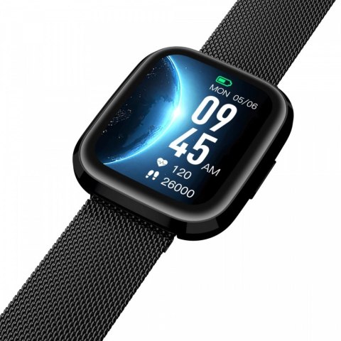 Smartwatch GRC Style Czarny stalowy Smartwatch GRC Style Czarny stalowy