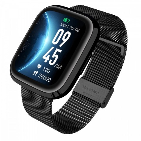 Smartwatch GRC Style Czarny stalowy Smartwatch GRC Style Czarny stalowy