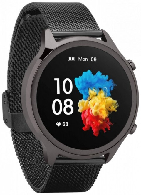 Smartwatch Veronica Czarny stalowy Smartwatch Veronica Czarny stalowy