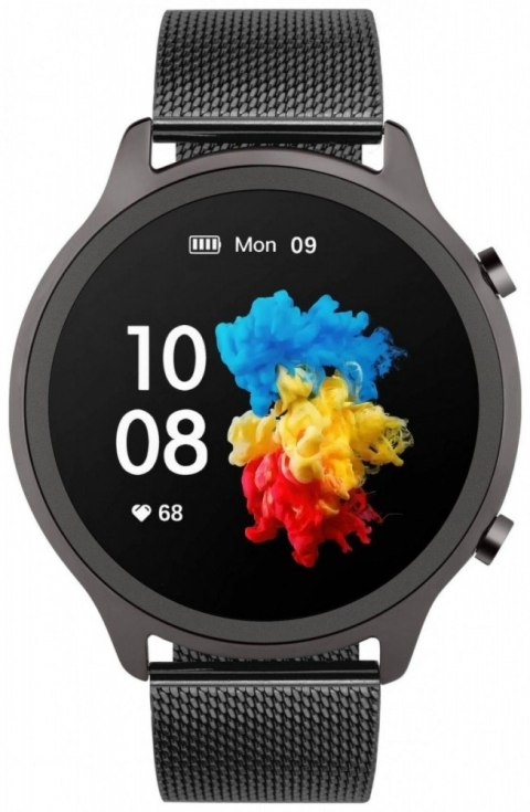 Smartwatch Veronica Czarny stalowy Smartwatch Veronica Czarny stalowy
