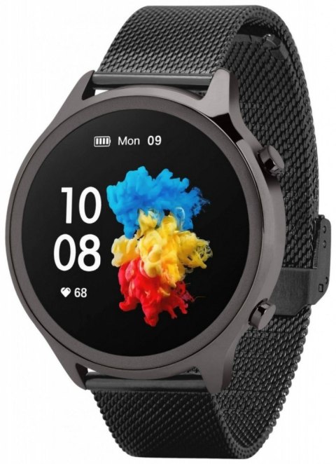 Smartwatch Veronica Czarny stalowy Smartwatch Veronica Czarny stalowy