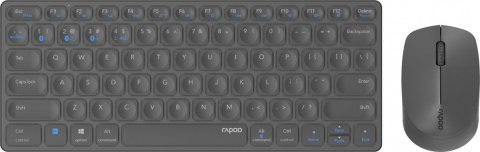 Klawiatura zestaw 9600M multimode szary Klawiatura zestaw 9600M multimode szary