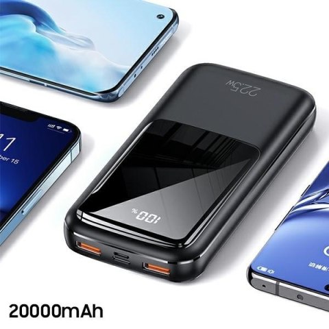 Powerbank 20000mAh PB58 22,5W PD + 2xUSB QC 3.0 Powerbank 20000mAh PB58 22,5W PD + 2xUSB QC 3.0