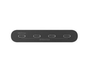 Stacja dokująca USB-C do 4xUSB-C czarny