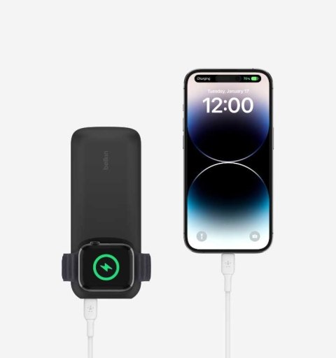 Szybka ładowarka bezprzewodowa do zegarka Apple Watch + powerbank 10K Szybka ładowarka bezprzewodowa do zegarka Apple Watch + powerbank 10K