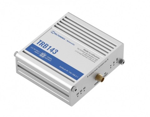 Bramka LTE TRB143 (Cat 4), 3G, 2G, M-BUS, 1xRJ-45 Bramka LTE TRB143 (Cat 4), 3G, 2G, M-BUS, 1xRJ-45