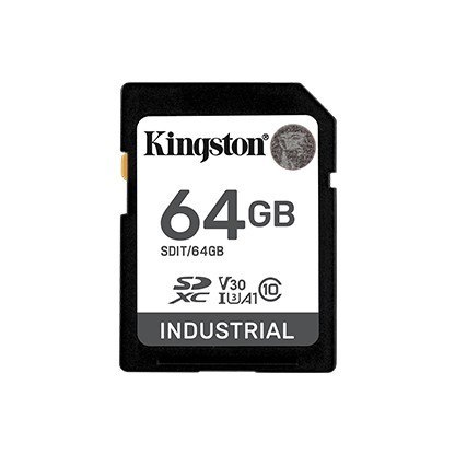 Karta pamięci SD 64GB Industrial C10 UHS-I U3 V30 A1 pSLC