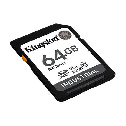 Karta pamięci SD 64GB Industrial C10 UHS-I U3 V30 A1 pSLC