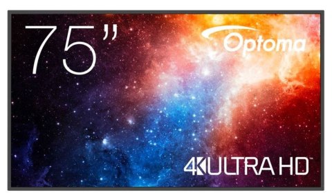 Monitor wielkoformatowy 75 cali N3751K matowy 24h/7,450cd/m2,USB-C,4K UHD (3840 x 2160),Android 11,Wifi+BT,OMS kod producenta Monitor wielkoformatowy 75 cali N3751K matowy 24h/7,450cd/m2,USB-C,4K UHD (3840 x 2160),Android 11,Wifi+BT,OMS kod producenta