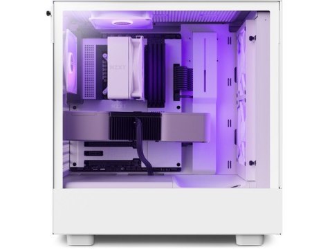 Obudowa H5 Flow RGB z oknem Biała Obudowa H5 Flow RGB z oknem Biała
