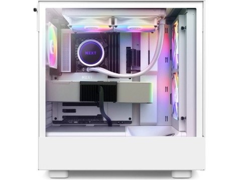 Obudowa H5 Flow RGB z oknem Biała Obudowa H5 Flow RGB z oknem Biała
