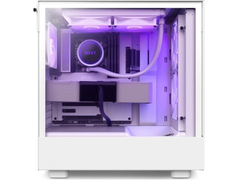 Obudowa H5 Flow RGB z oknem Biała Obudowa H5 Flow RGB z oknem Biała