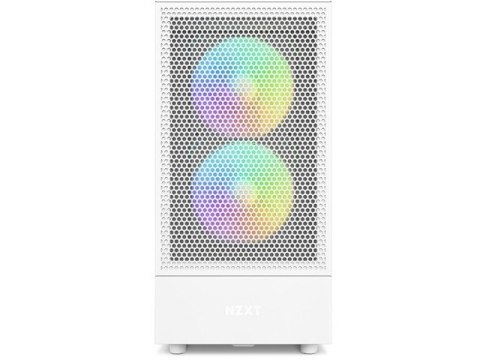 Obudowa H5 Flow RGB z oknem Biała Obudowa H5 Flow RGB z oknem Biała