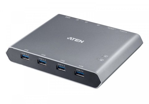 Przełącznik 2-Port 4K DP USB-C KVM Dock Switch with Power Przełącznik 2-Port 4K DP USB-C KVM Dock Switch with Power