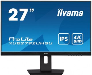 Monitor 27 cali XUB2792UHSU-B5 4K,IPS,DVI,DP,HDMI,PIP,250cd,USB3.0