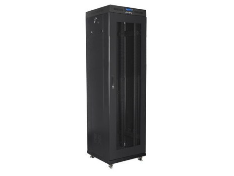 Szafa stojąca rack 19 42U 600x600, czarna Szafa stojąca rack 19 42U 600x600, czarna
