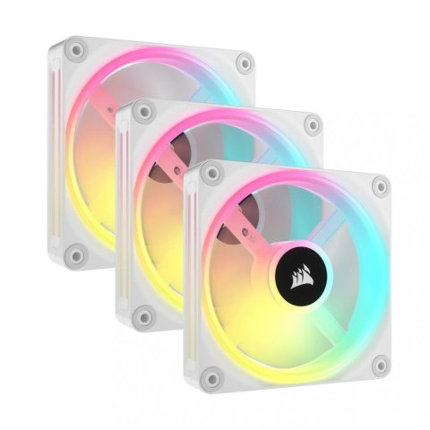 Wentylator QX120 RGB iCUE LINK magnetic, 3pak biały Wentylator QX120 RGB iCUE LINK magnetic, 3pak biały