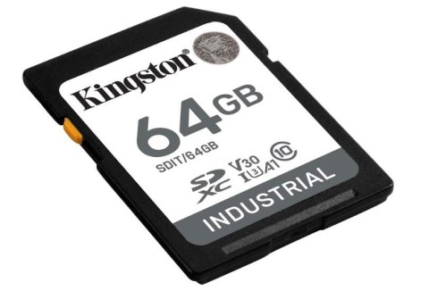 Karta microSD 64GB CL10 UHS-I Industrial bez adaptera Karta microSD 64GB CL10 UHS-I Industrial bez adaptera