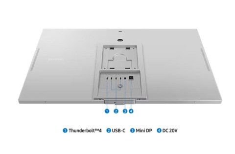 Monitor 27 cali Viewfinity S90PC IPS 5120x2880 5K/UHD+ 16:9 1xminiDP 1xTB4.0 (90W/15W) 3xUSB3.0 WiFi/BT 5ms 60 Hz HAS+PIV gł. pł
