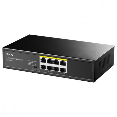 Przełącznik niezarządzalny GS1008PT Switch 8xGE PoE+ 120W Przełącznik niezarządzalny GS1008PT Switch 8xGE PoE+ 120W