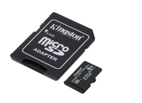 Karta pamięci microSD 8GB CL10 UHS-I Industrial bez adaptera Karta pamięci microSD 8GB CL10 UHS-I Industrial bez adaptera
