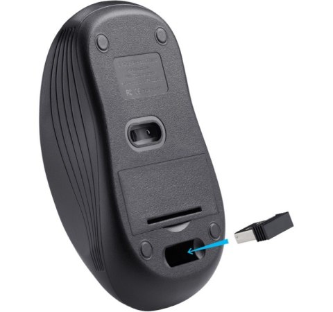 Mysz bezprzewodowa Silent Click Bit MB-205 RF 1200DPI 3P Czarna