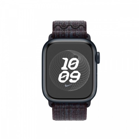 Opaska sportowa Nike w kolorze czarnym/niebieskim do koperty 41 mm