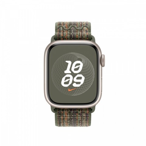 Opaska sportowa Nike w kolorze sekwoi/pomarańczowym do koperty 41 mm Opaska sportowa Nike w kolorze sekwoi/pomarańczowym do koperty 41 mm