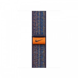 Opaska sportowa Nike w kolorze sportowego błękitu/pomarańczowym do koperty 41 mm