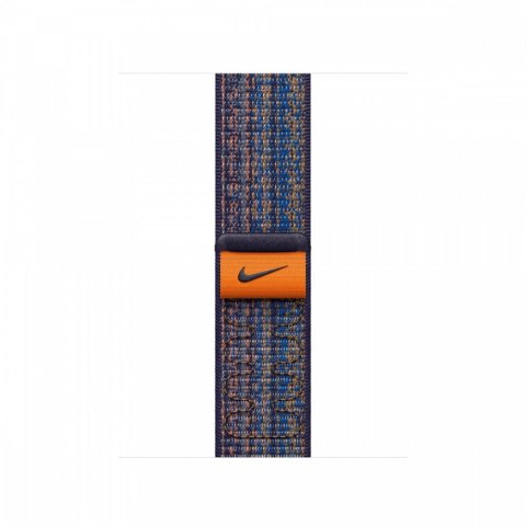 Opaska sportowa Nike w kolorze sportowego błękitu/pomarańczowym do koperty 41 mm Opaska sportowa Nike w kolorze sportowego błękitu/pomarańczowym do koperty 41 mm