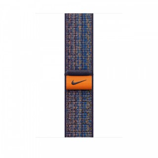 Opaska sportowa Nike w kolorze sportowego błękitu/pomarańczowym do koperty 45 mm