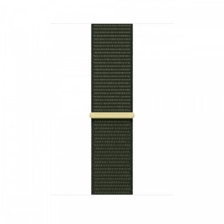 Opaska sportowa w kolorze cyprysowym do koperty 45 mm