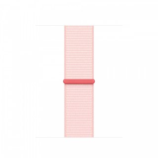 Opaska sportowa w kolorze jasnoróżowym do koperty 41 mm