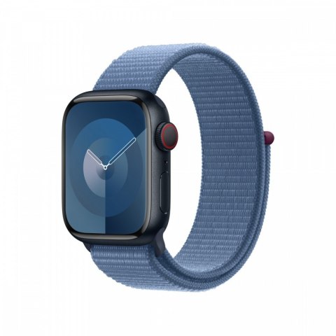 Opaska sportowa w kolorze zimowego błękitu do koperty 41 mm