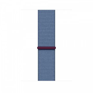 Opaska sportowa w kolorze zimowego błękitu do koperty 45 mm