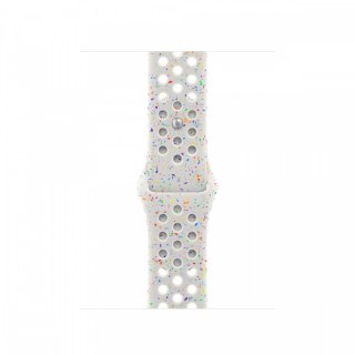 Pasek sportowy Nike w kolorze czystej platyny do koperty 41 mm - M/L