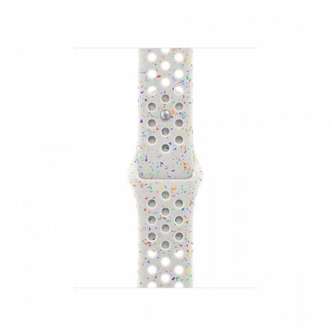 Pasek sportowy Nike w kolorze czystej platyny do koperty 41 mm - S/M Pasek sportowy Nike w kolorze czystej platyny do koperty 41 mm - S/M