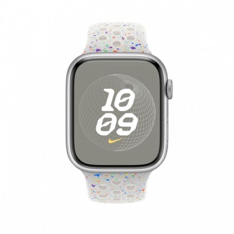Pasek sportowy Nike w kolorze czystej platyny do koperty 45 mm - M/L