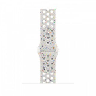 Pasek sportowy Nike w kolorze czystej platyny do koperty 45 mm - S/M