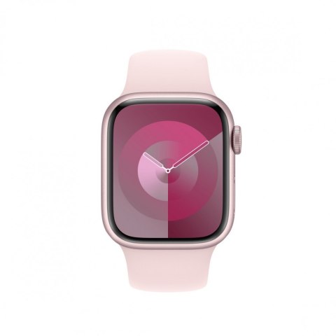 Pasek sportowy w kolorze jasnoróżowym do koperty 41 mm - rozmiar M/L Pasek sportowy w kolorze jasnoróżowym do koperty 41 mm - rozmiar M/L