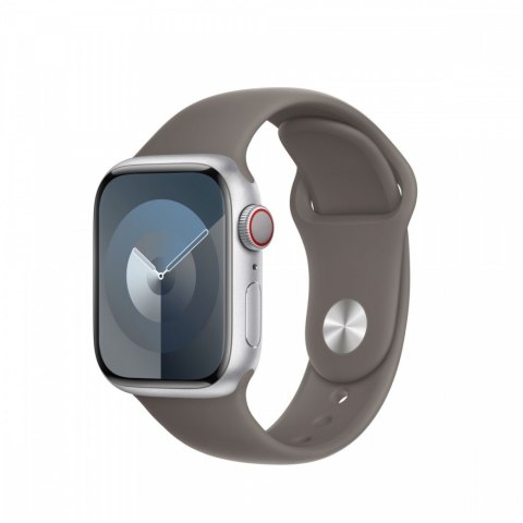 Pasek sportowy w kolorze popielatego brązu do koperty 41 mm - rozmiar S/M