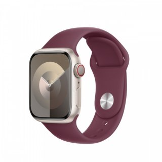 Pasek sportowy w kolorze rubinowej morwy do koperty 41 mm - rozmiar M/L