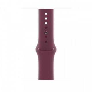 Pasek sportowy w kolorze rubinowej morwy do koperty 45 mm - rozmiar M/L