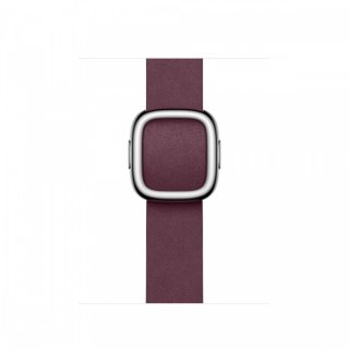 Pasek w kolorze rubinowej morwy z klamrą nowoczesną do koperty 41 mm - rozmiar L