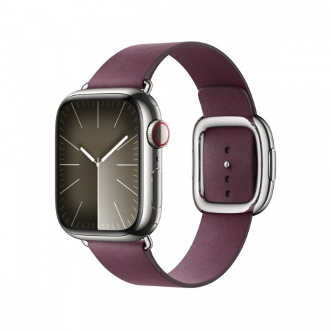 Pasek w kolorze rubinowej morwy z klamrą nowoczesną do koperty 41 mm - rozmiar M Pasek w kolorze rubinowej morwy z klamrą nowoczesną do koperty 41 mm - rozmiar M