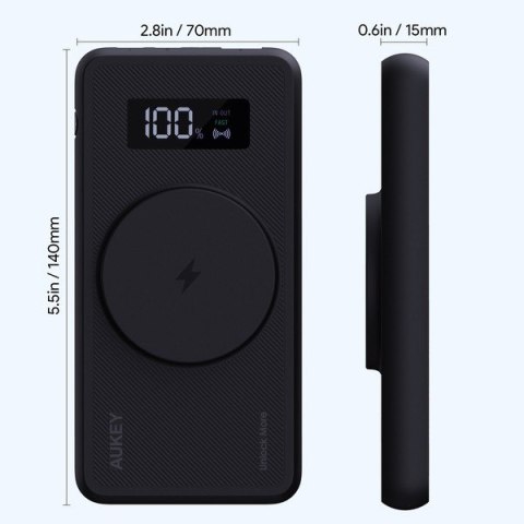 PB-WL01i Power Bank 1000mAh 22.5W MagSafe LED PD QC HSC Qi PB-WL01i Power Bank 1000mAh 22.5W MagSafe LED PD QC HSC Qi
