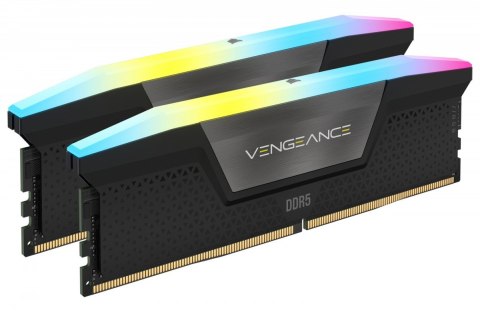 Pamięć DDR5 Vengeance RGB 32GB/6000 (2x16GB) CL36 Intel XMP Pamięć DDR5 Vengeance RGB 32GB/6000 (2x16GB) CL36 Intel XMP