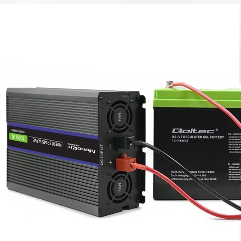 Przetwornica napięcia Monolith 3000 MS Wave | 12V na 230V | 1500/3000W | USB Przetwornica napięcia Monolith 3000 MS Wave | 12V na 230V | 1500/3000W | USB