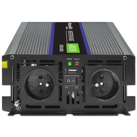 Przetwornica napięcia Monolith 4000 MS Wave | 12V na 230V | 2000/4000W | USB Przetwornica napięcia Monolith 4000 MS Wave | 12V na 230V | 2000/4000W | USB